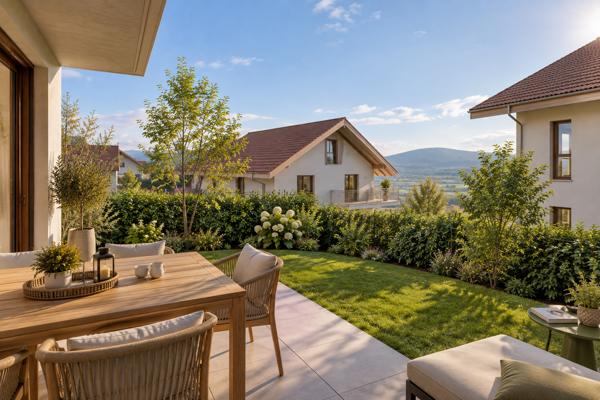 VILLA NEUVE T5 – 106,71 M² – JARDIN – 4 CHAMBRES – GARAGE