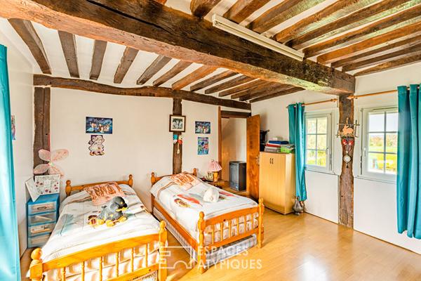 Maison normande avec grande dépendance aménageable