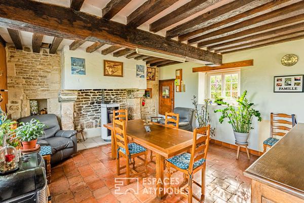 Maison normande avec grande dépendance aménageable