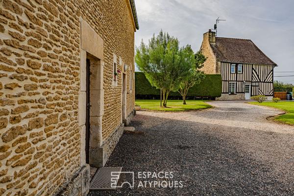 Maison normande avec grande dépendance aménageable