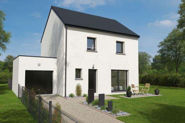 Terrain + Maison à vendre 4 pièces - 85 m²