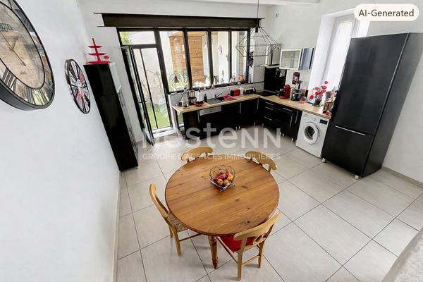SIGEAN - MAISON  DE  VILLAGE T4 DE 122 M2 AVEC PATIO