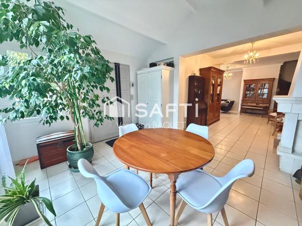 Maison familiale, 6 pièces, 4 chambres, proche toutes commodités