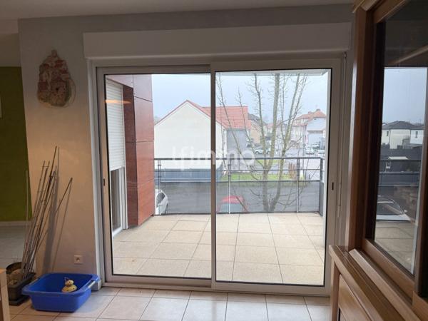 Vends à Terville bel appartement F3 dans résidence sécurisée