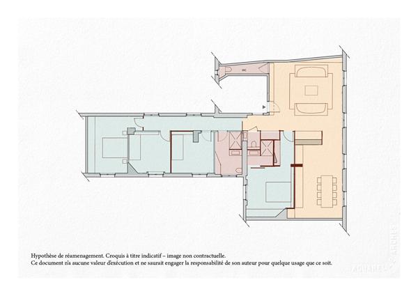 Appartement Paris 17 Batignolles 6 pièces  familial 131m2