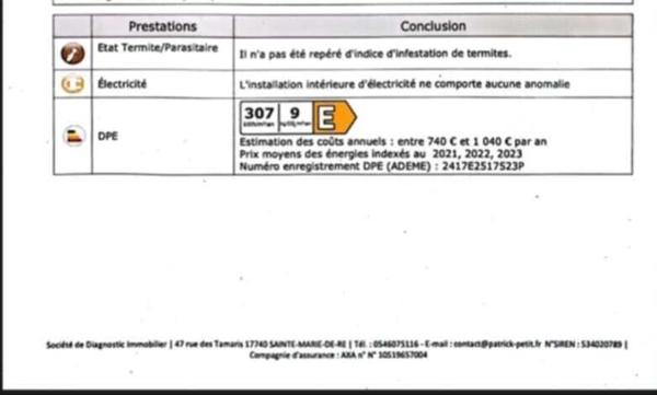 Un lot de deux logements a vendre au bord de mer