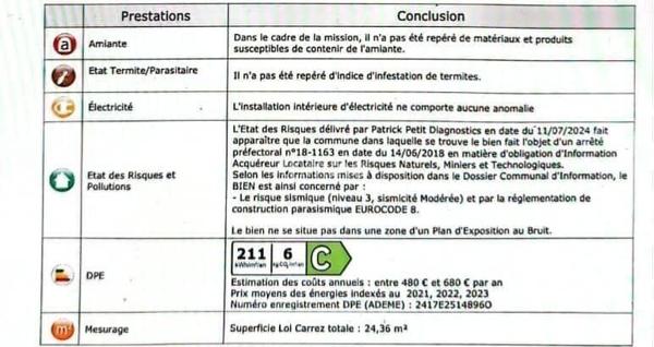 Un lot de deux logements a vendre au bord de mer