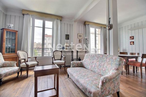 Appartement 4 pièces 90m² à vendre à Courbevoie - Bécon, hyper centre_proche transports, écoles et commerces