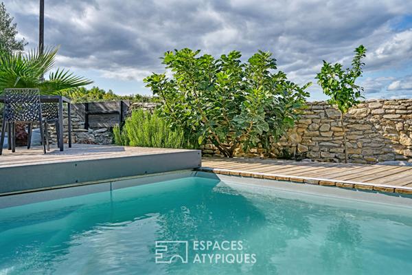 Un écrin contemporain : villa et annexe, avec vue imprenable