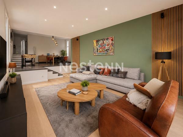 Nestenn Igny - Maison d'architecte Verrières-le-Buisson - 185 m² - Vue dégagée exceptionnelle - 2 suites parentales - Garage double - Terrain 827 m² - Quartier des Justices