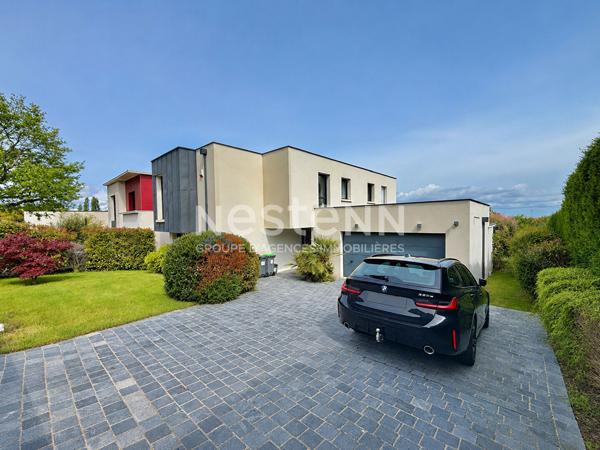 Nestenn Igny - Maison d'architecte Verrières-le-Buisson - 185 m² - Vue dégagée exceptionnelle - 2 suites parentales - Garage double - Terrain 827 m² - Quartier des Justices