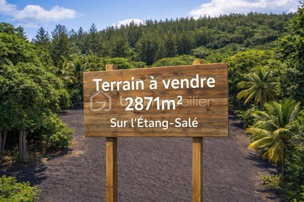 Terrain de 2 871 m²
