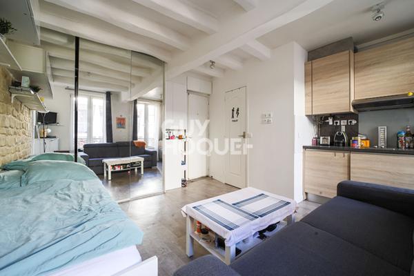 Appartement Paris 1 pièce(s) 18.60 m2