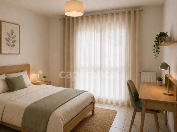 APPARTEMENT T3 de 63 m² – TRES LUMINEUX DANS UNE RESIDENCE SECURISEE A SAINT AUBIN DE MEDOC (33)