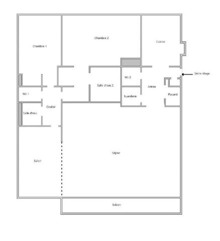 Appartement 100 m² - Quartier Champs-Élysées - PARIS 8