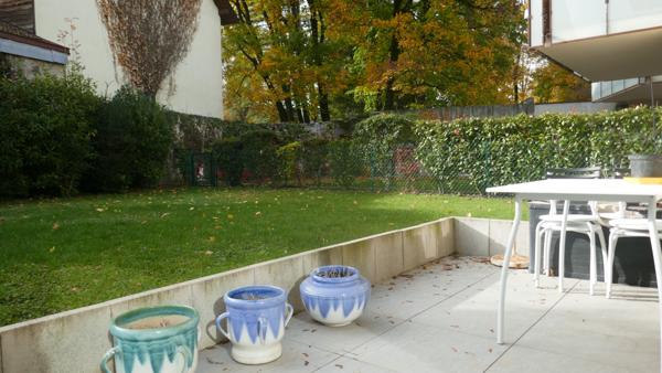 FAVERGES. APPARTEMENT 3 PIECES EN REZ DE JARDIN AVEC GARAGE