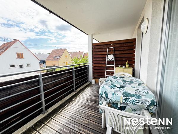 À vendre Superbe appartement 2 pièces avec balcon à Haguenau