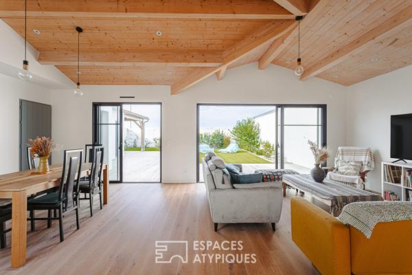 Maison contemporaine soignée aux accents scandinaves