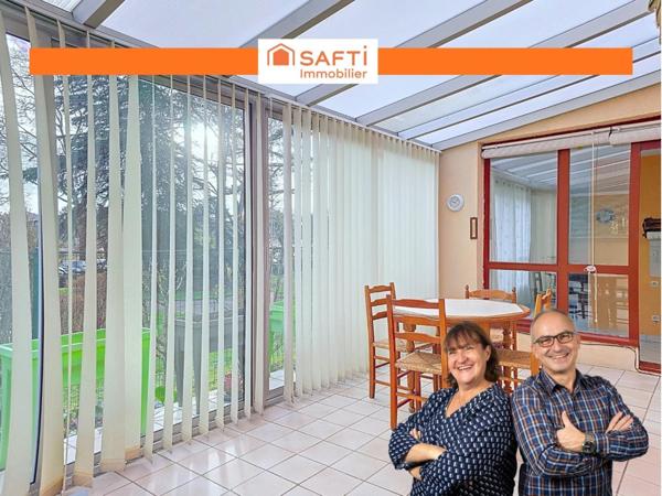 Décines centre T3 véranda, garage, tout à pied