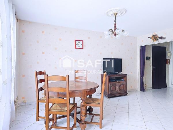 Décines centre T3 véranda, garage, tout à pied