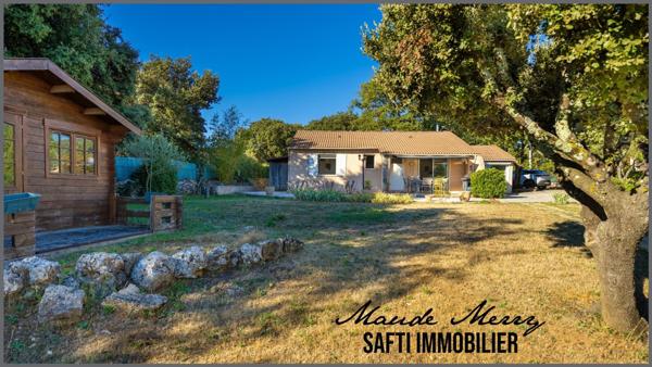 Maison plain-pied - 3 chambres - piscine et quartier très calme