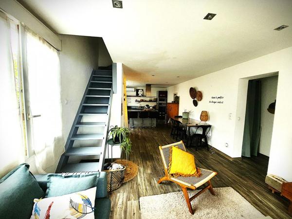 T2 en Duplex façon maison de ville