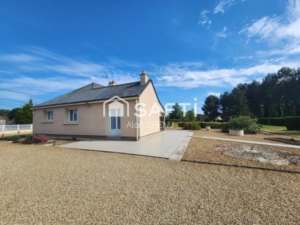 Maison Mouliherne de 130 m2 terrain de 2790m2
