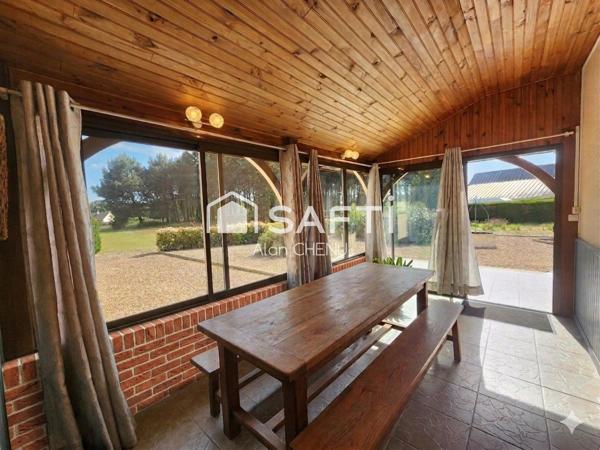 Maison Mouliherne de 130 m2 terrain de 2790m2