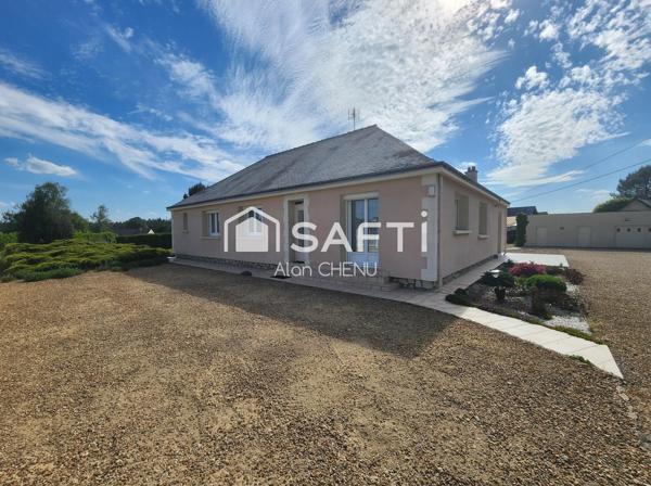 Maison Mouliherne de 130 m2 terrain de 2790m2