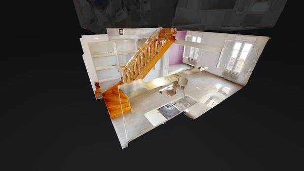 Joli duplex en dernier étage, bien isolé (DPE C), à 100 du M° La Courneuve (ligne 7)