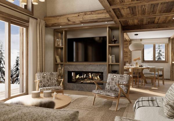 Vente Duplex de luxe Megève 4 Pièces 113 m²
