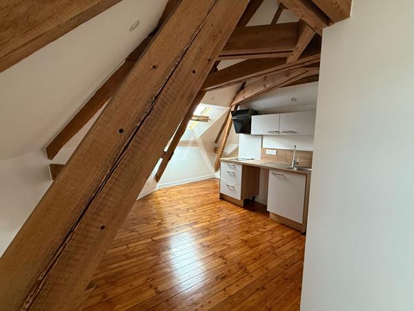 Appartement type studio de 49 m2 au sol.
