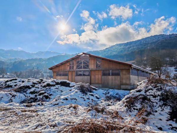 À VENDRE Bâtiment agricole + 2.96 ha de terrain