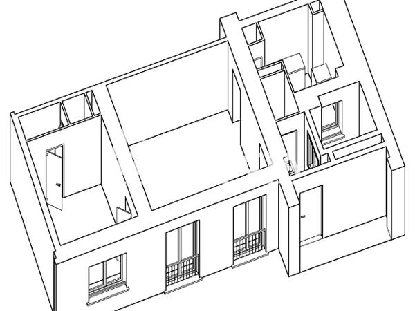 Location Appartement 2 pièces 48.36 m² - 53 RUE DES PONTS Nancy 54000