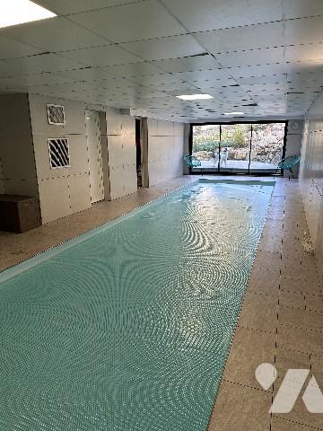 Maison familiale haut de gamme avec piscine et jacuzzi à proximité des commerces.