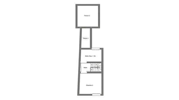 Maison 3 chambres 78 m² , Entièrement rénovée. Centre de Durtal