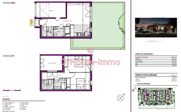 Maison à vendre 4 pièces de 75 m²