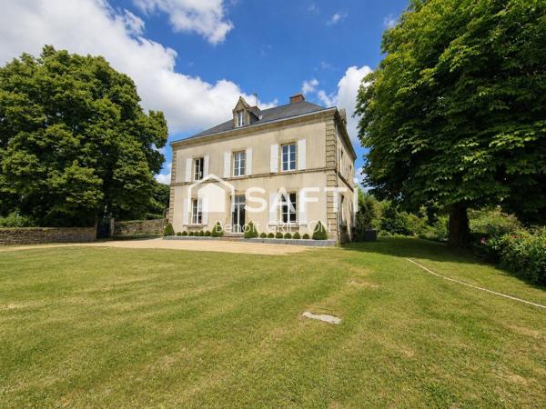 Maison de maître de charme et d’exception avec vue rivière
