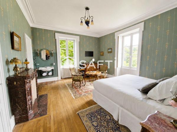 Maison de maître de charme et d’exception avec vue rivière