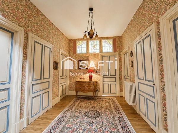 Maison de maître de charme et d’exception avec vue rivière