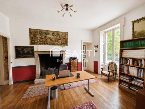 Maison de maître de charme et d’exception avec vue rivière