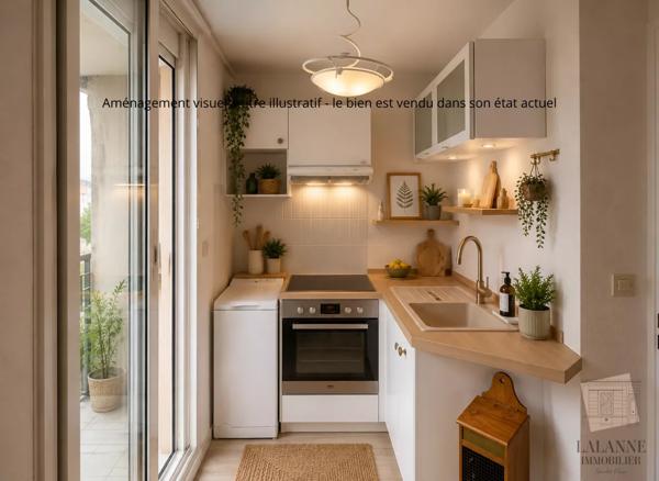 Appartement Bordeaux Centre 29m²