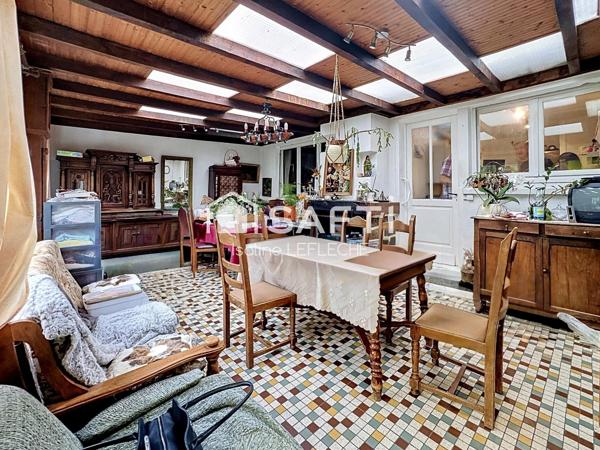 Maison à renover avec cave et garage