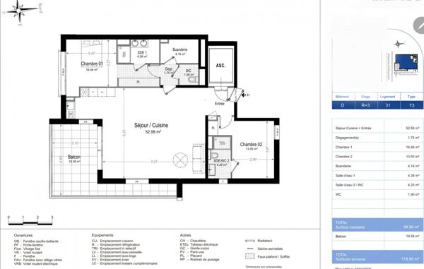 Antibes - Front de mer - Appartement neuf -Vue Mer