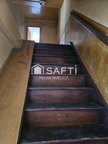Maison individuelle à rénovée,fort potentiel