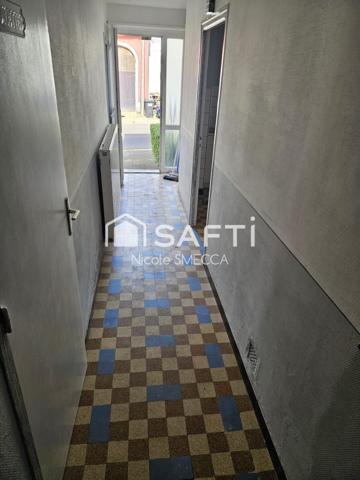 Maison individuelle à rénovée,fort potentiel