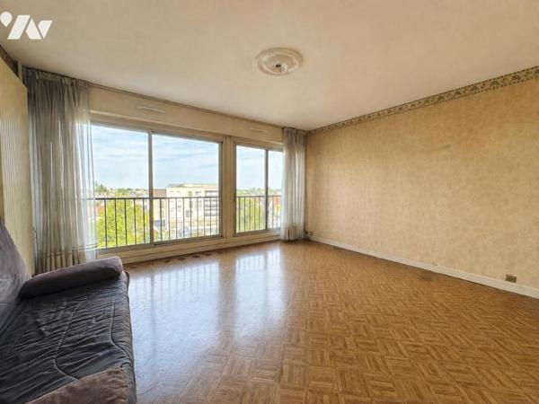 Appartement traversant et lumineux - 74.03 m2 - 3 pièces -2 chambres - Stationnement - Cave 