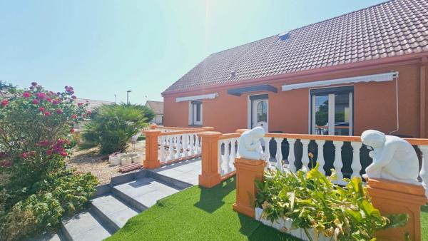 MAISON 86M² RENOVÉE 3 CHAMBRES GARAGE JARDIN