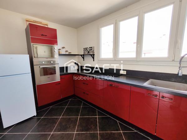APPARTEMENT FAMILIAL : 4 CHAMBRES