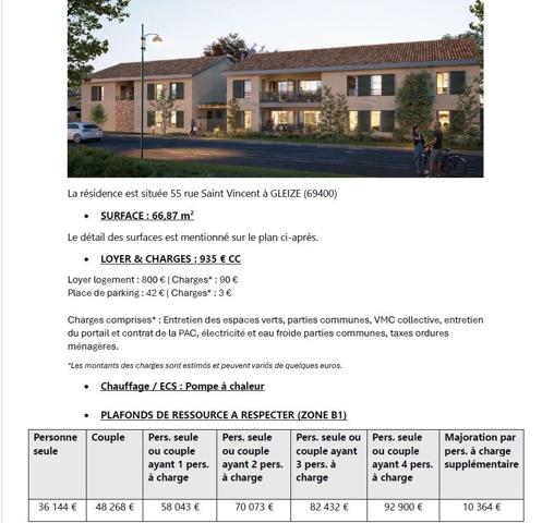 T3 NEUF GLEIZE A11 - Vivez dans un appartement neuf ...